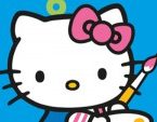 Numaralı Hello Kitty Boyama